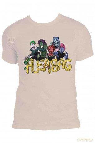 Yungblud: Unisex T-Shirt: Fleabag (Sand) (Large)