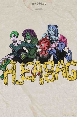 Yungblud: Unisex T-Shirt: Fleabag (Sand) (Small)