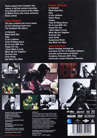 Texas: Paris [DVD]
