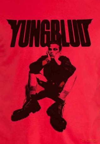 Yungblud: Unisex T-Shirt: Life on Mars (Red) (Back Print) (X-Large)