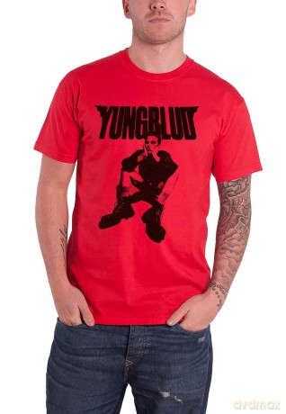 Yungblud: Unisex T-Shirt: Life on Mars (Red) (Back Print) (XX-Large)