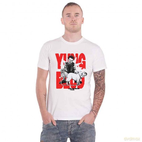 Yungblud: Unisex T-Shirt: Life on Mars Tour (White) (Medium)