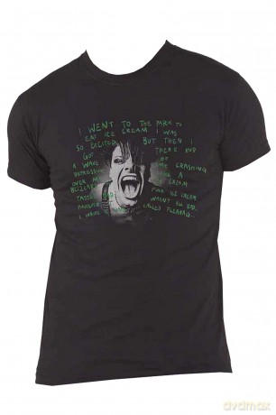 Yungblud: Unisex T-Shirt: Lyric Photo (Black) (Medium)