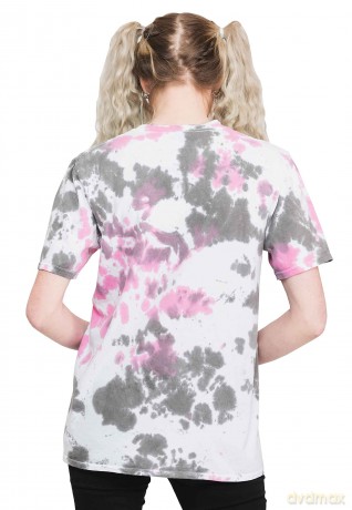 Yungblud: Unisex T-Shirt: Scratch Logo Oval (Grey) (Wash Collection) (Small)
