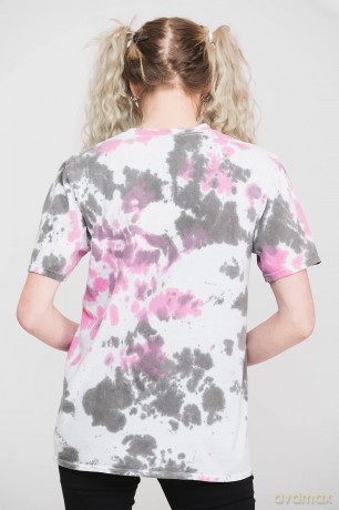 Yungblud: Unisex T-Shirt: Scratch Logo Oval (Grey) (Wash Collection) (X-Large)