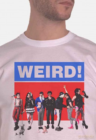 Yungblud: Unisex T-Shirt: Weird (White) (Medium)