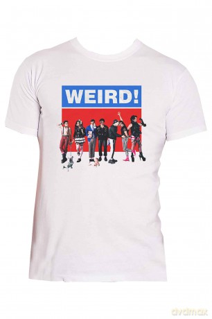 Yungblud: Unisex T-Shirt: Weird (White) (X-Large)