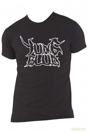 Yungblud: Unisex T-Shirt: Weird Flaming Skeletons (Black) (Back Print) (Small)