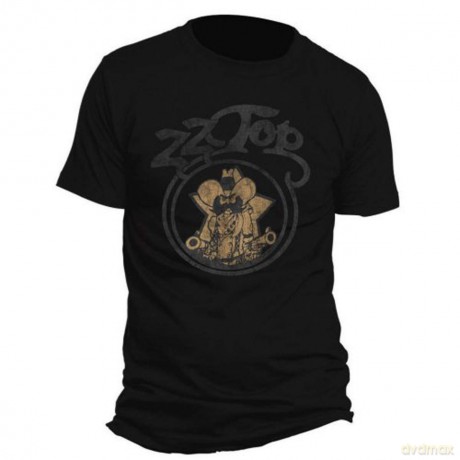 ZZ Top: Men's Tee: Outlaw Village (Small)