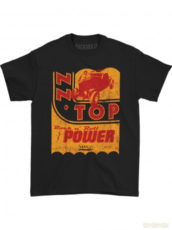 ZZ Top: Men's Tee: Speed Oil (Medium)
