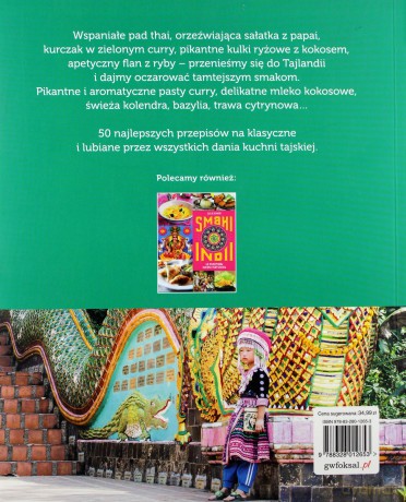 Tajskie Smaki 50 Przepisów Kuchni Tajskiej - Julie Schwob [KSIĄŻKA]