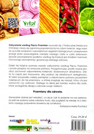 Pięć Przemian Na Polskim Stole Zdrowie Energia Długowieczność - Katarzyna Maria Puchacz [KSIĄŻKA]