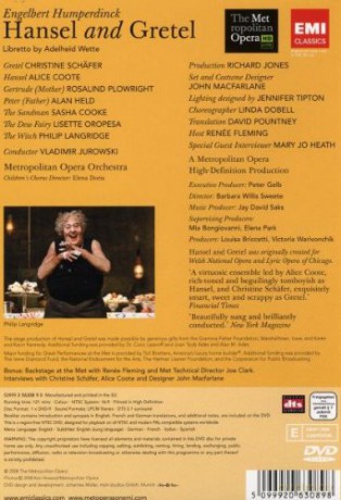 Vladimir Jurowski: Hansel Und Gretel (Ntsc Dvd) [DVD]