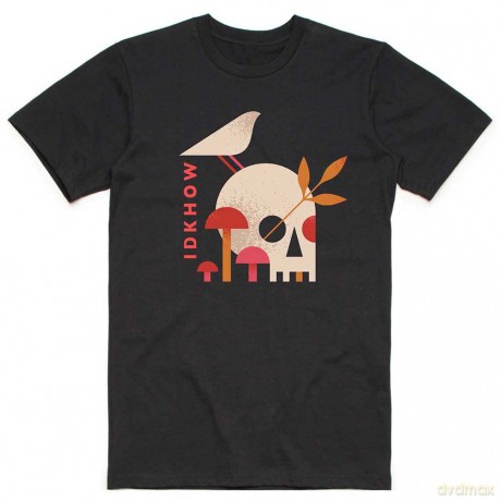 Idkhow: iDKHow Men's Tee: Mushroom Skull (XX-Large)