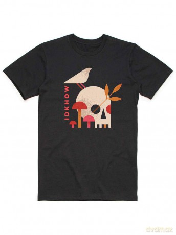 Idkhow: iDKHow Men's Tee: Mushroom Skull (XX-Large)