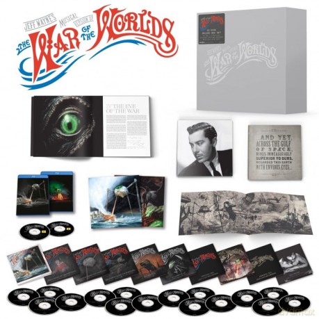 Jeff Wayne: War Of The Worlds [BOX] [16CD]+[2xBlu-Ray]