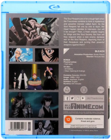 Bleach (Original) - Part 9 (Limited) [4xBlu-Ray]