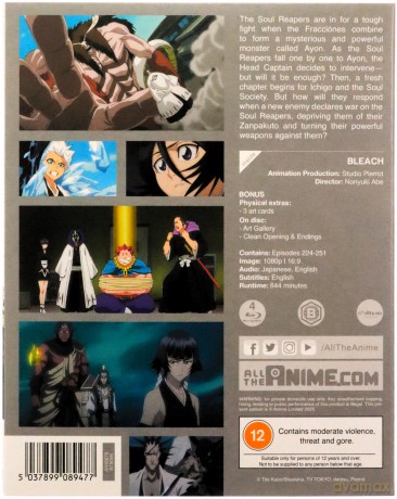 Bleach (Original) - Part 9 (Limited) [4xBlu-Ray]