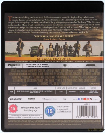 The Long Walk (Wielki marsz) [Blu-Ray 4K]+[Blu-Ray]