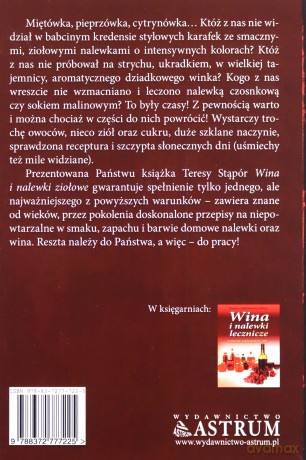 Wina i Nalewki Ziołowe - Teresa Stąpór [KSIĄŻKA]