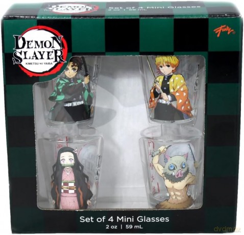 Demon Slayer Zestaw 4 kieliszków do shotów Group 59 ml
