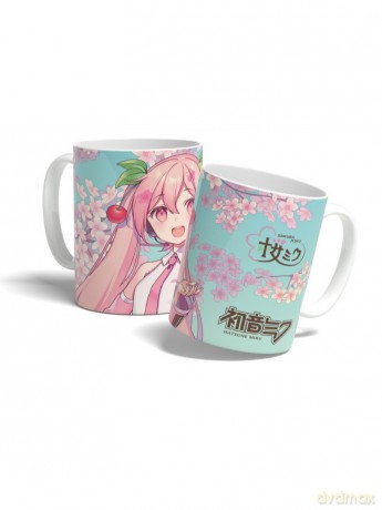 Hatsune Miku Kubek Sakura Miku Cherry Blossom 325 ml