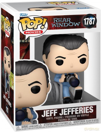 Rear Window POP! Movies Vinyl Figures L.B. ""Jeff"" Jefferies 9 cm