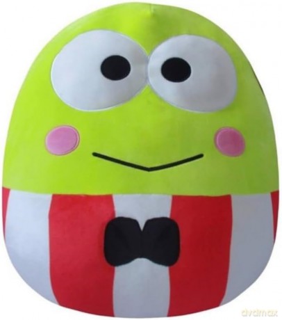 Squishmallows Plush Figure Sanrio Core Keroppi Red Striped Suit 25 cm