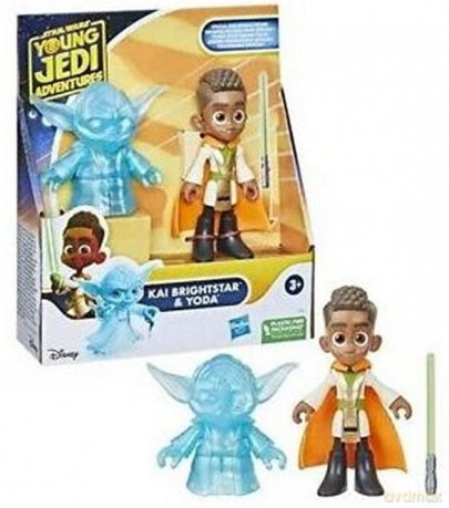 Star Wars The young Jedi Pop-up Lightsaber Duel Lys Solay + Training Droid 18x19cm