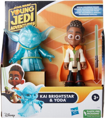 Star Wars The young Jedi Pop-up Lightsaber Duel Lys Solay + Training Droid 18x19cm