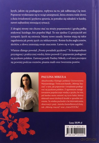 Prosty Poradnik Językowy. Mówiąc inaczej. Błędy zebrane - Paulina Mikuła [KSIĄŻKA]