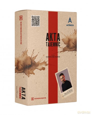 Gra kryminalna Akta tajemnic. Sprawa: Kobieta nad stawem - Marcin Myszka [KSIĄŻKA]