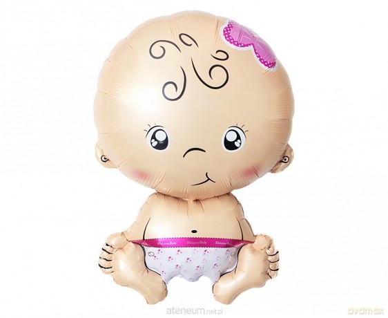 Balon foliowy Baby girl 37x55cm