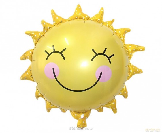 Balon foliowy Słońce 52x52cm