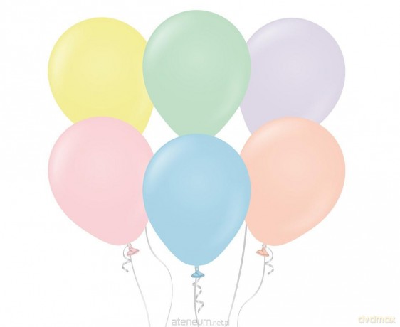 Balony Macaron Assorted 25szt