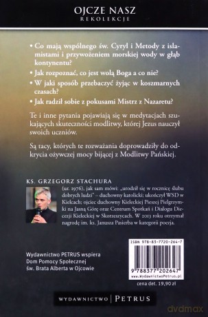 Ojcze Nasz Rekolekcje - Grzegorz Stachura [KSIĄŻKA]