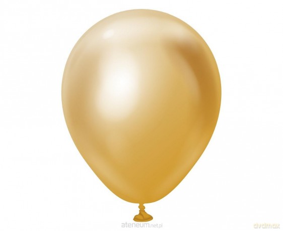 Balony Mirror Gold 100 szt
