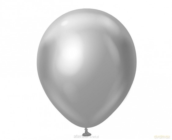Balony Mirror Silver 50szt