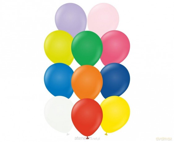 Balony Standard Assorted 25szt