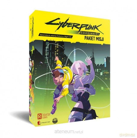 Cyberpunk: Edgerunners Pakiet Misji [KSIĄŻKA]