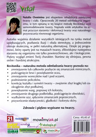 Odmładzaniearzy Rewolucyjne Metody Naturalnego Cofania Wieku Skóry - Natalia Osminina [KSIĄŻKA]