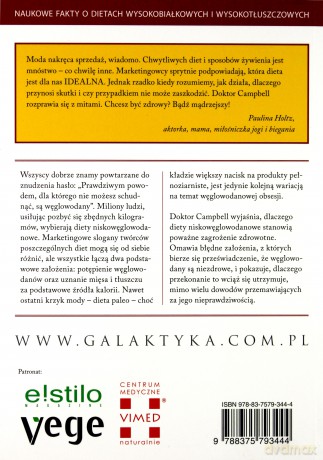 Niskowęglowodanowe Oszustwo Naukowa Prawda O Wysokobiałkowych i Wysokotłuszczowych Dietach - T. Colin Campbell, Howard Jacobson [KSIĄŻKA]