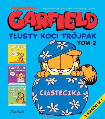 Garfield (Tom 2) Tłusty koci trójpak - Jim Davis, Jim Davis [KOMIKS]