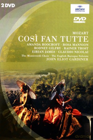 Von Otter Gardiner: Mozart Cosi Fan Tutte [2DVD]