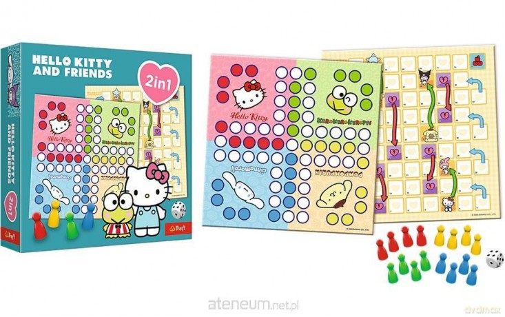 Gra 2w1 Hello Kitty [GRA PLANSZOWA]