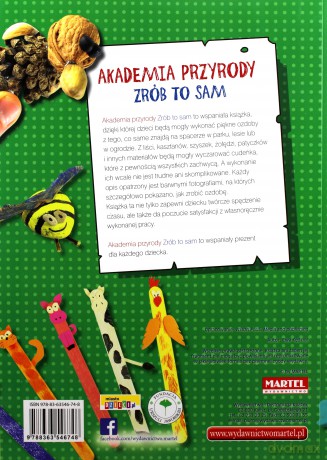 Akademia Przyrody Zrób To Sam - Ewa Kędzior [KSIĄŻKA]