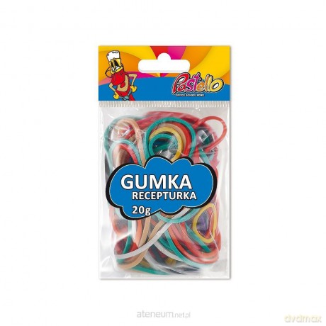 Gumki recepturki 20g mix kolorów