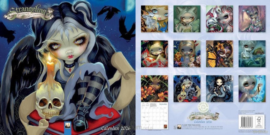 Kalendarz 2026 Strangeling Jasmine Becket-Griffith [KALENDARZ]