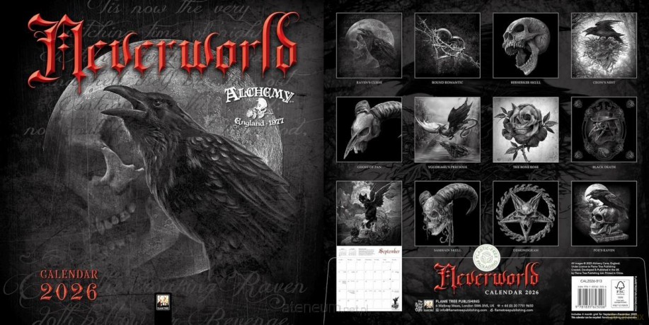 Kalendarz 2026 ścienny Alchemy: Neverworld Wall [KALENDARZ]