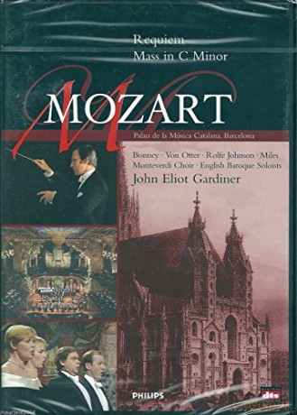 Von Otter Gardiner: Mozart:Requiem &Mass In C Minor [DVD]